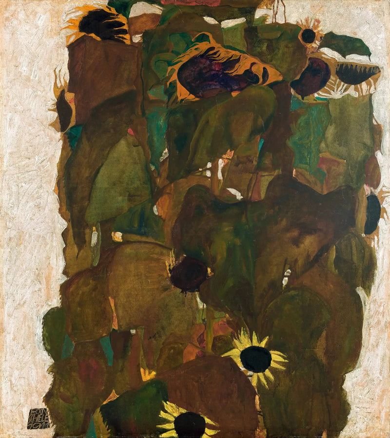 Solrosor I - Egon Schiele