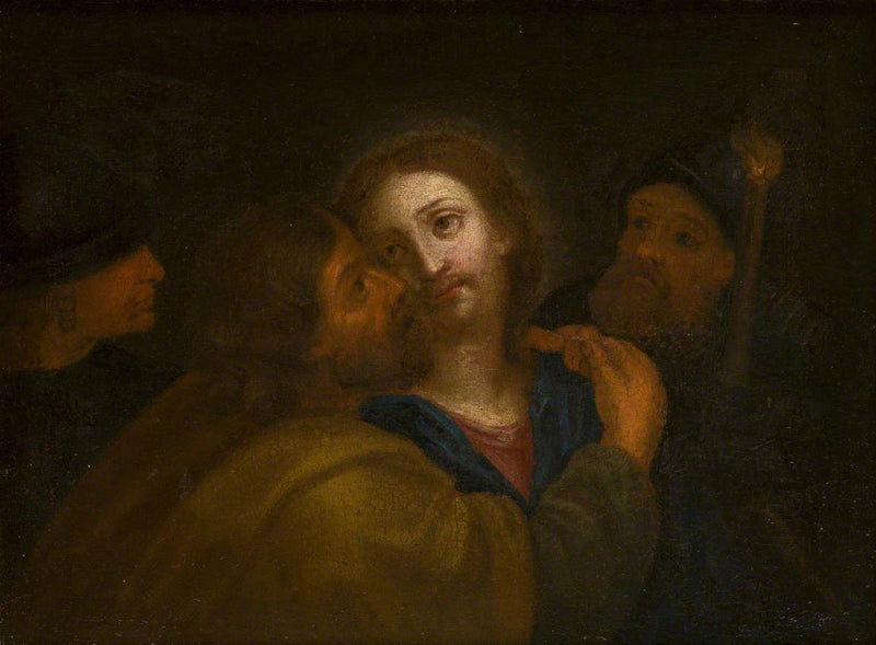 Förtal av Kristus - Guercino