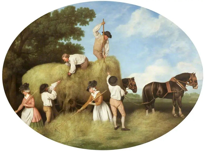 Hötransport - George Stubbs