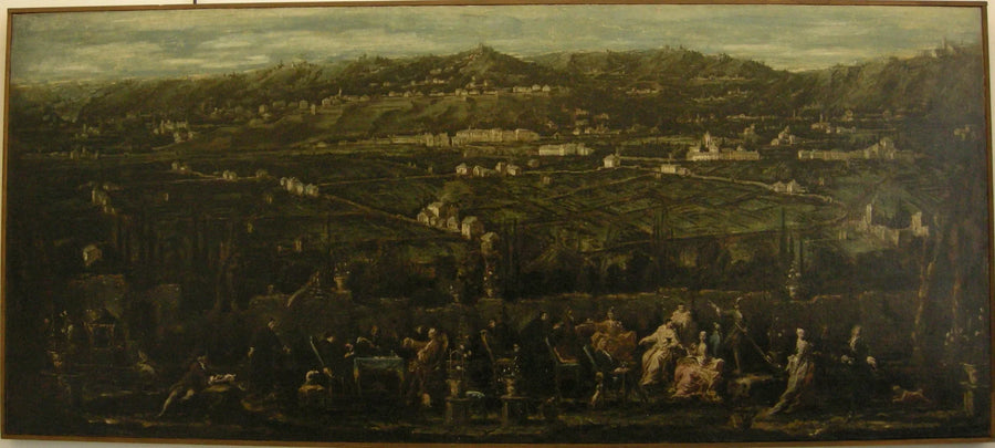 Trattenimento in un giardino d'Albaro - Alessandro Magnasco