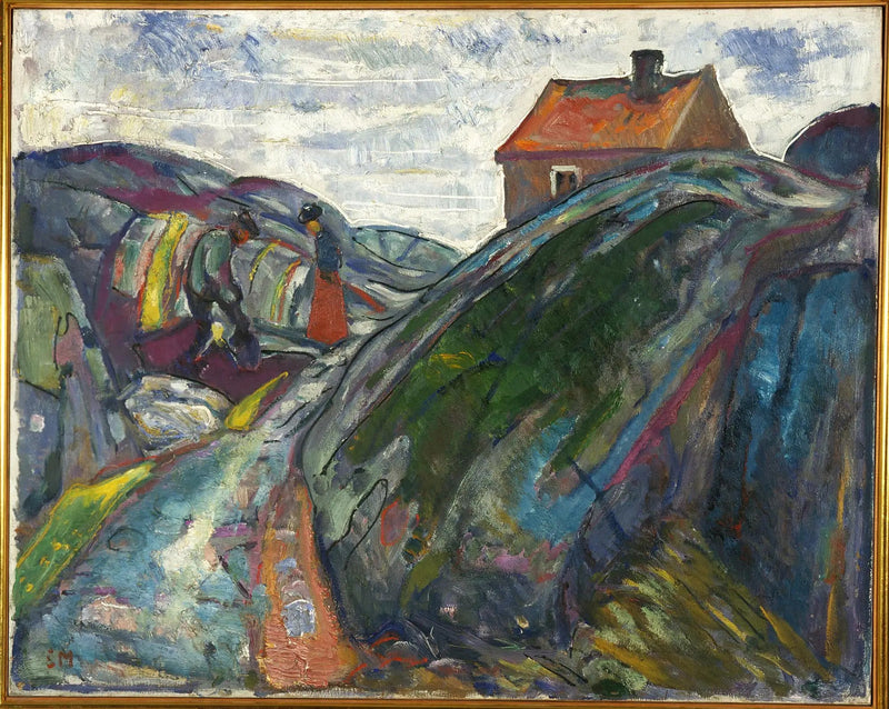 Vårarbete i Skärgården - Edvard Munch