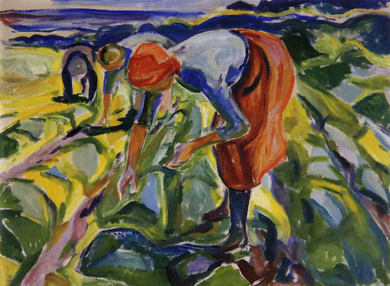 Fältarbete - Edvard Munch
