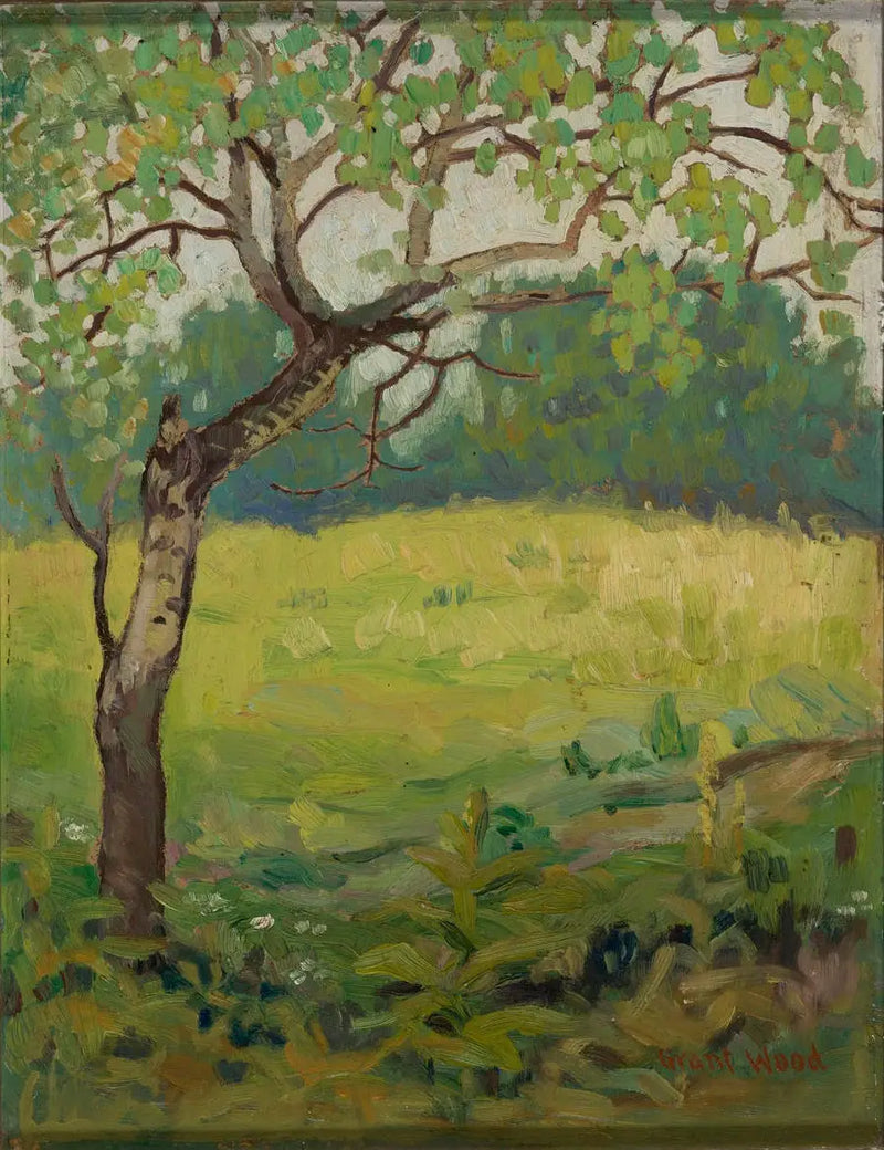 Skakande skakning - Grant Wood