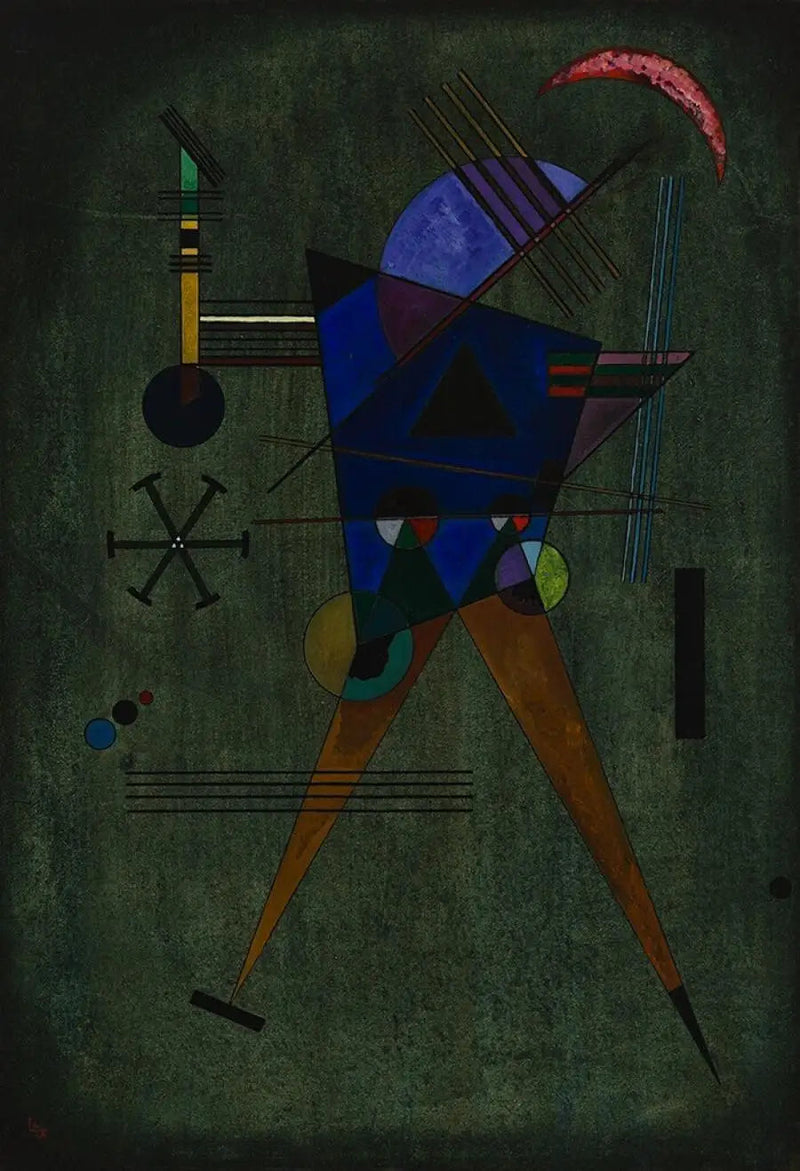 Svart triangel - Vassily Kandinsky