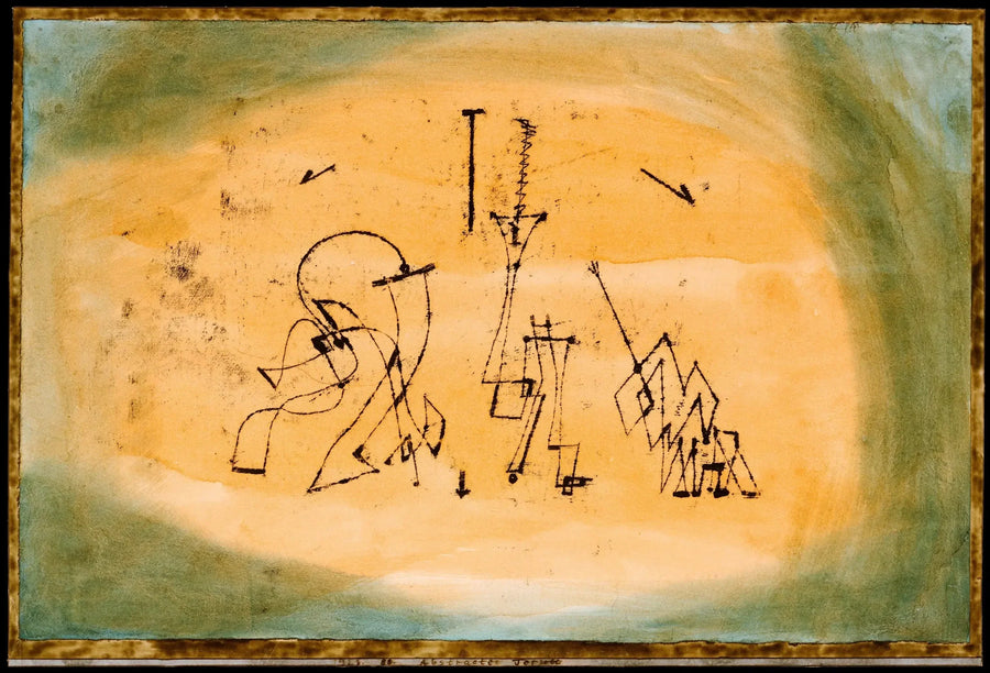 Abstrakt trio - Paul Klee
