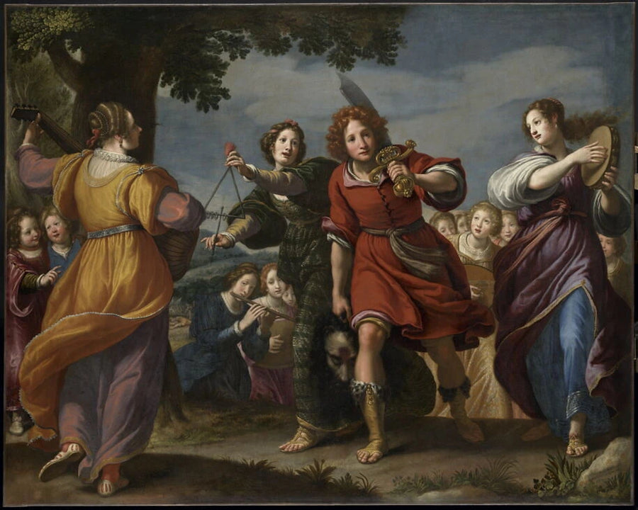 Le Triomphe de David - Matteo Rosselli