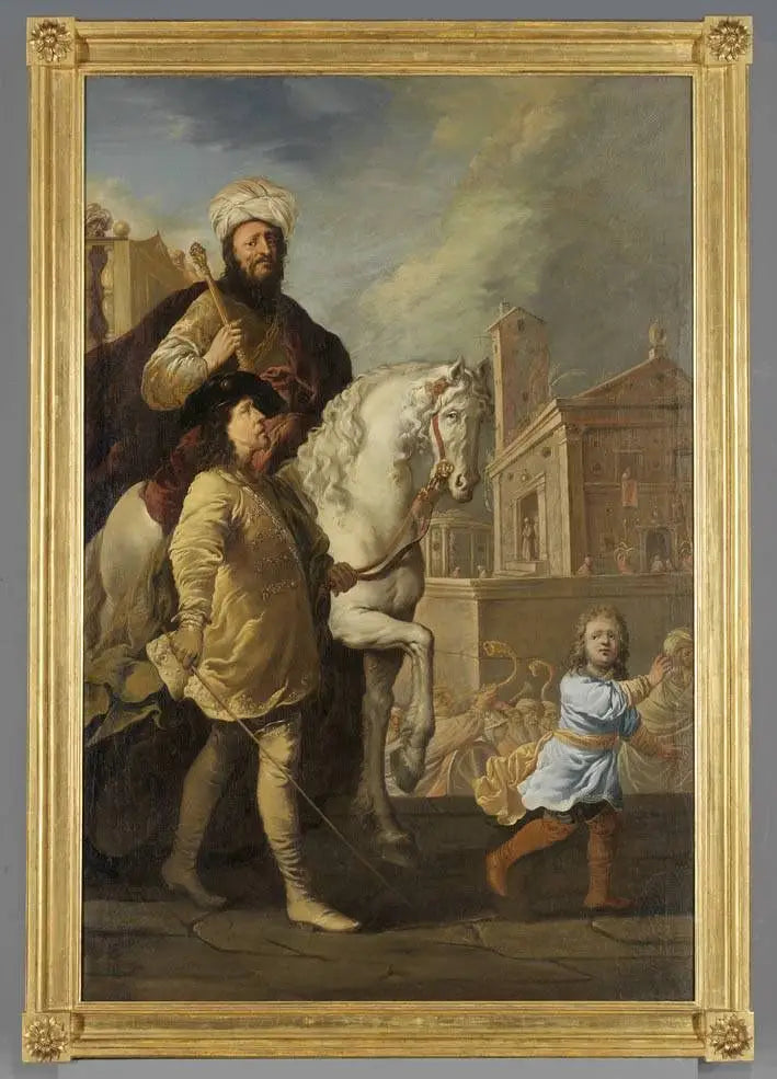 Mardocheus triumf - Rembrandt