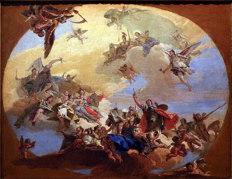 Konstens triumf - Giovanni Battista Tiepolo