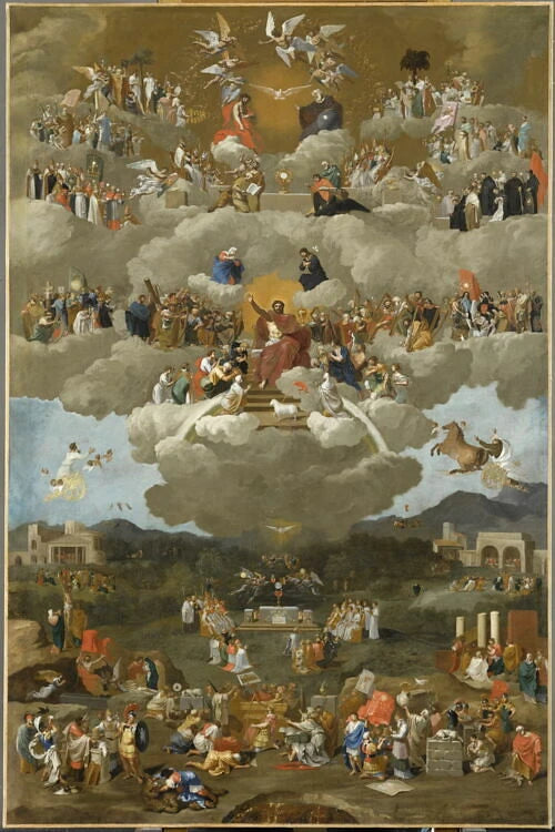 Triomphe et révélation du mystère du Saint Sacrement lié à celui de la Trinité - Bertholet Flemalle