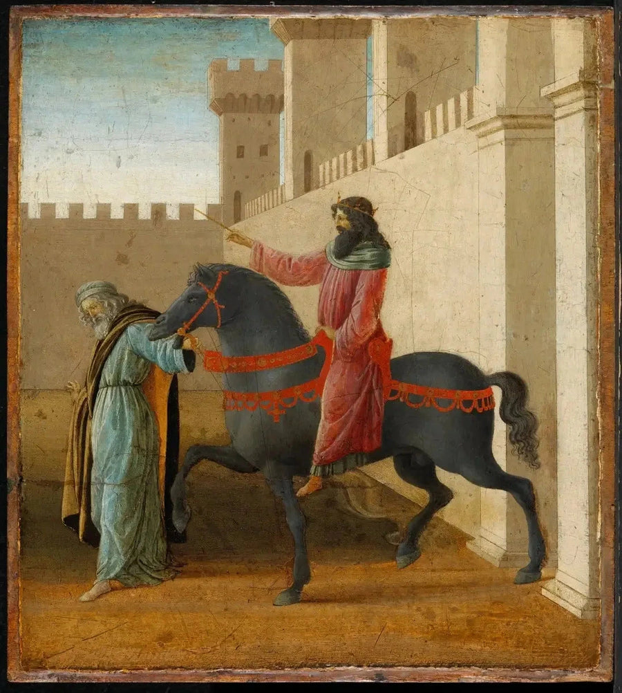 Mardochées triumf - Sandro Botticelli