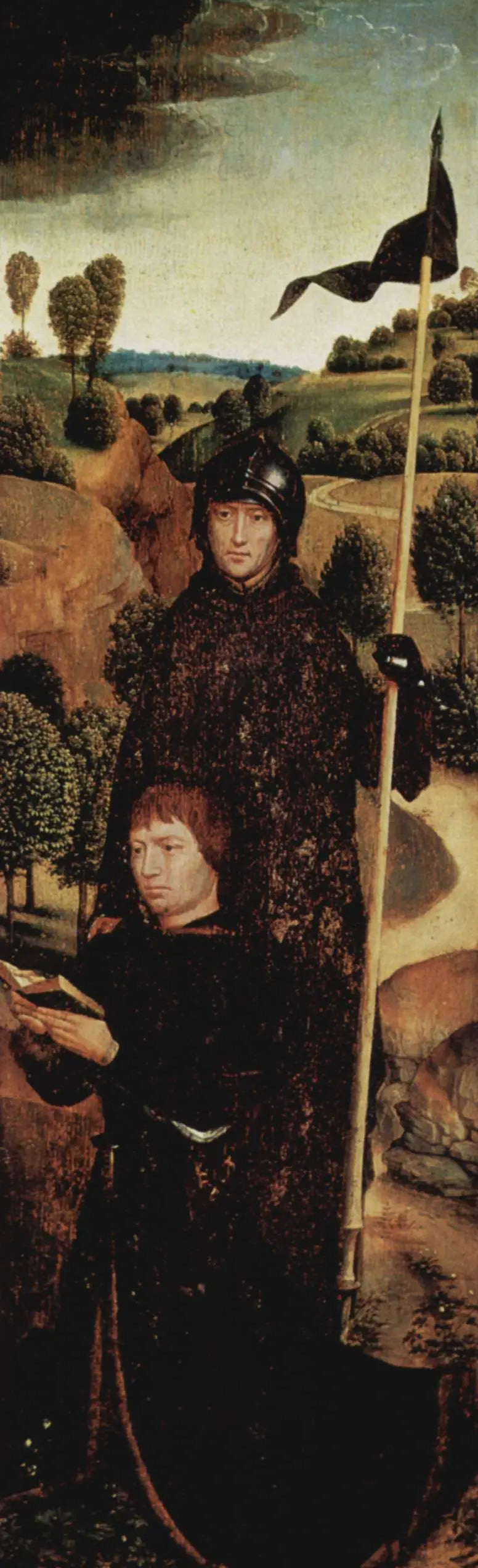 Jan Crabbe triptyk. Höger flygel - Hans Memling