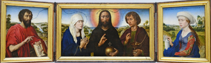 Braque-familjens triptyk - Rogier van der Weyden