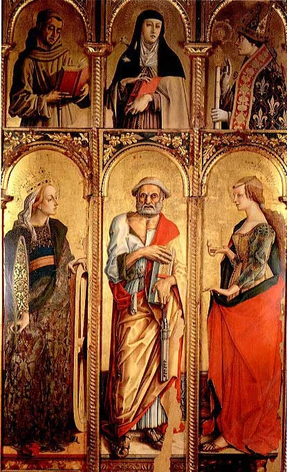 Montefiore-triptyken - Carlo Crivelli