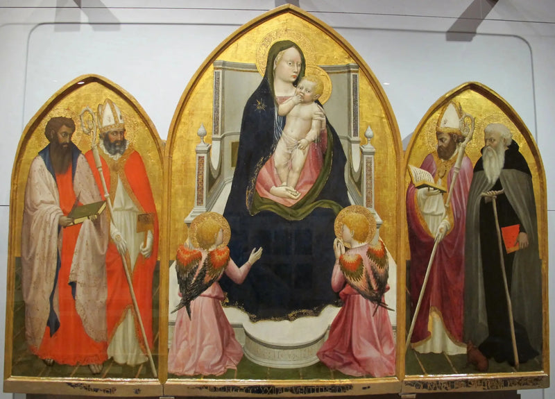 San Giovenale-triptyken - Masaccio