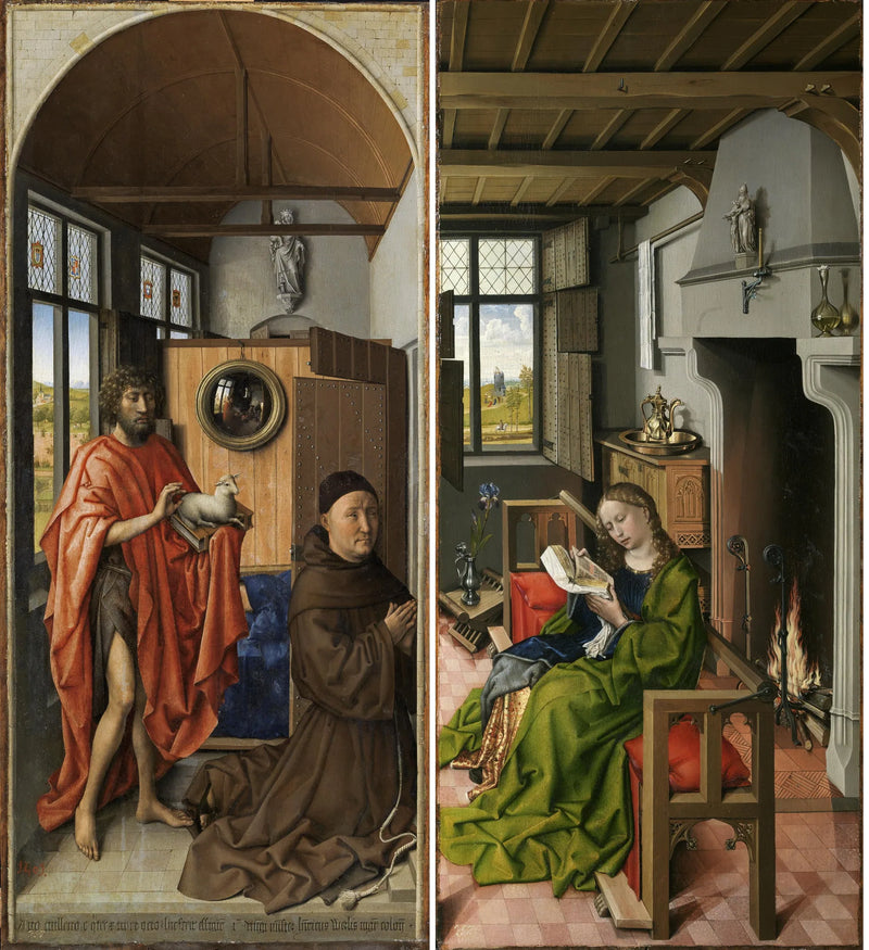 Werl-triptyk - Robert Campin