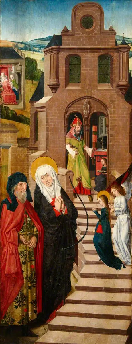 Weston-triptyk (triptyk, högra vingen, inre) - Rogier van der Weyden