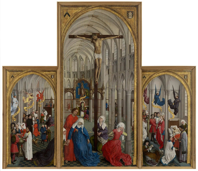 Triptyk av de sju sakramenten - Rogier van der Weyden