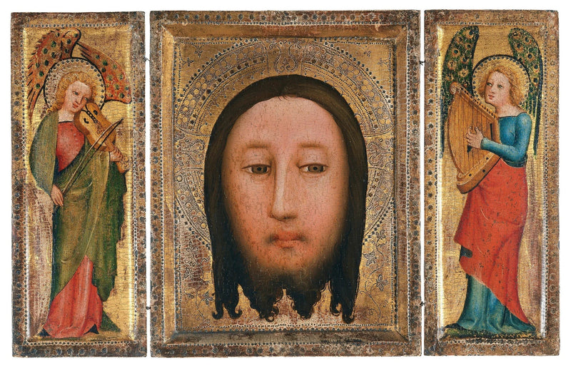 Triptyk av Den Helige Ansiktet - Mästare Bertram