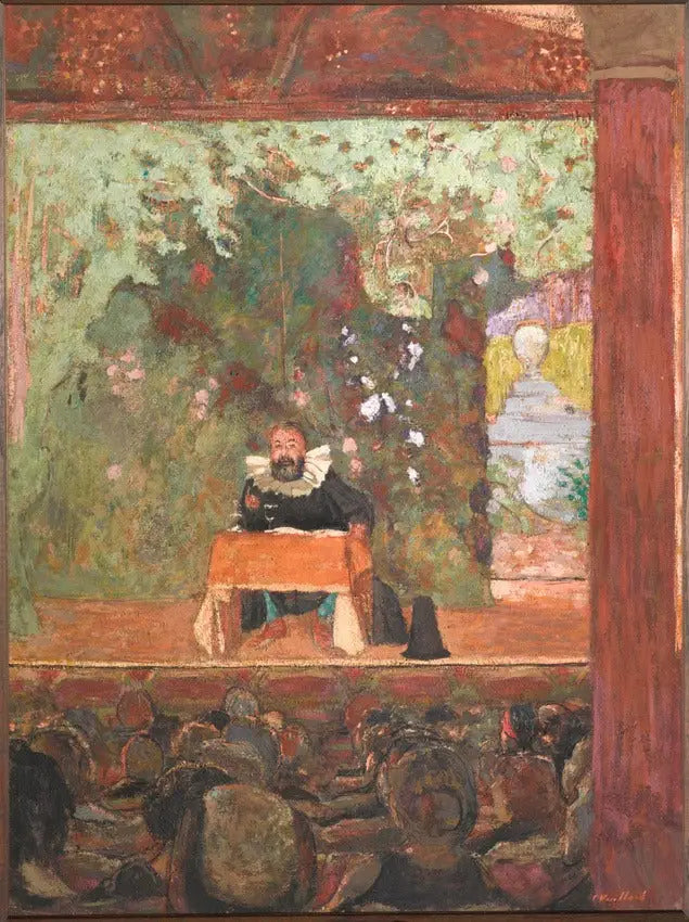 Tristan Bernard föreläsare - Édouard Vuillard