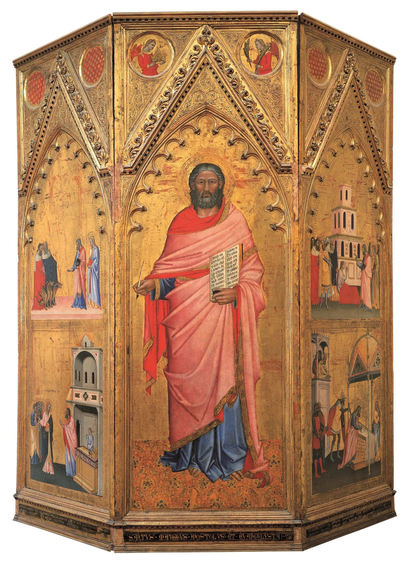 San Matteo triptyk - Jacopo di Cione