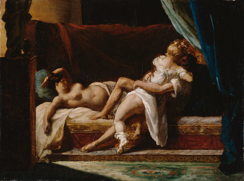 Tre älskande - Théodore Géricault