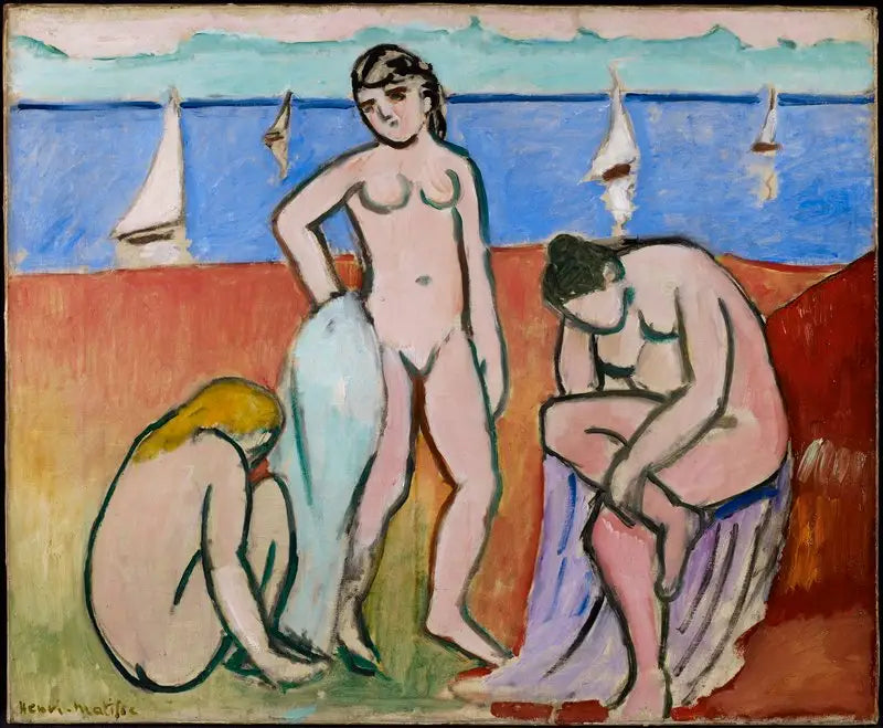Tre badande - Henri Matisse