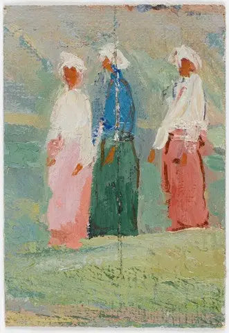 Tre kvinnliga figurer - Kazimir Malevich
