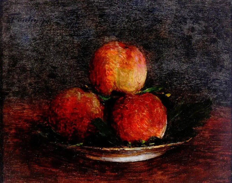 Tre persikor - Henri Fantin-Latour