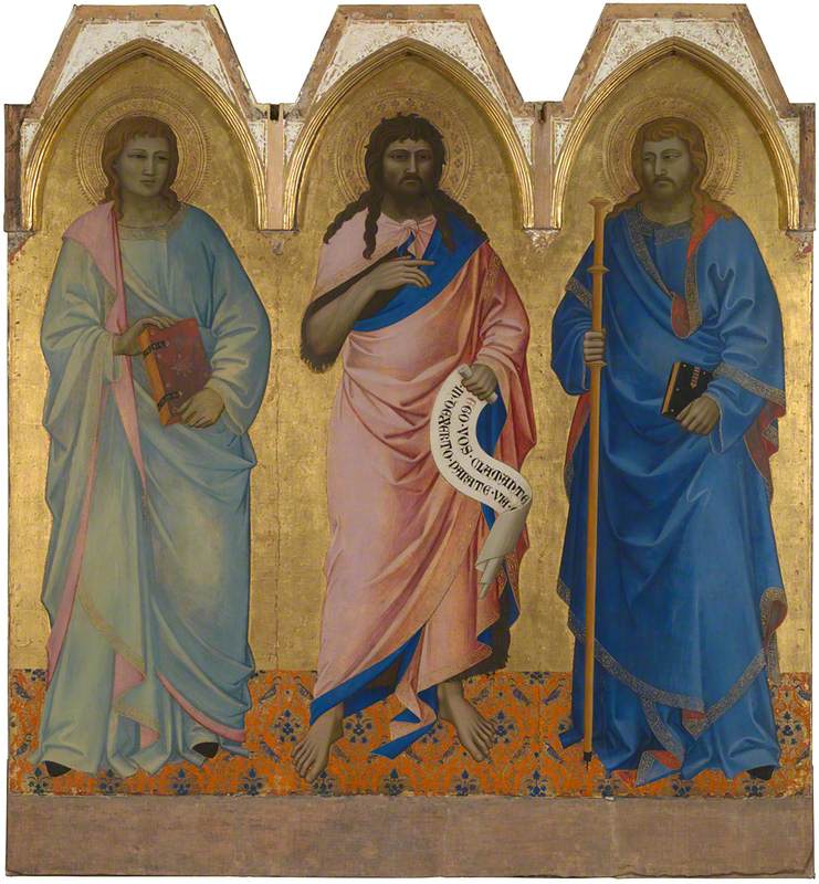 Tre helgon - Nardo di Cione
