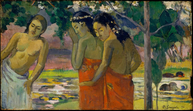 Tre Tahitians - Paul Gauguin