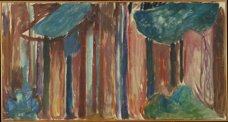Trädstammar - Edvard Munch