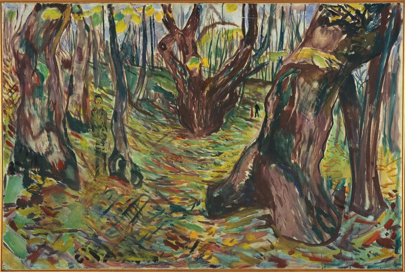 Grova stammar - Edvard Munch