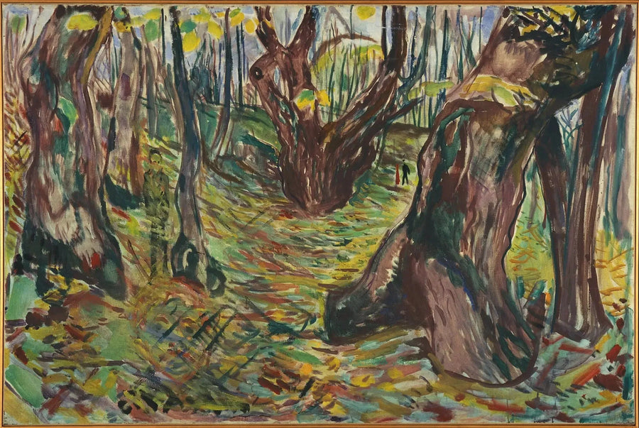 Grova stammar - Edvard Munch