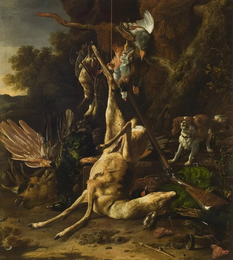 Jaktpokaler - Melchior de Hondecoeter