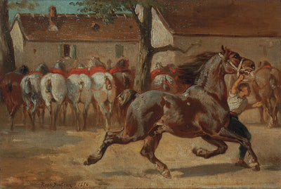 Trot un cheval - Rosa Bonheur - Alpha Reproduction