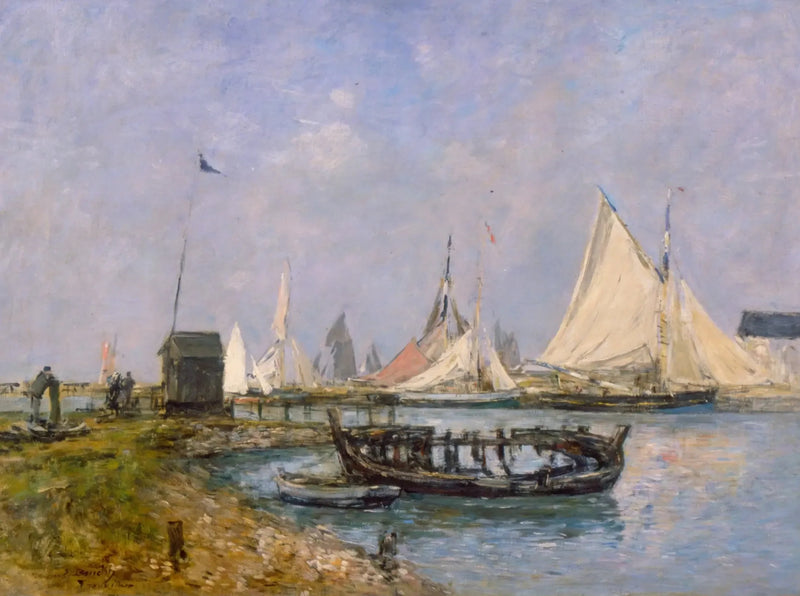 Trouville - Inloppet - Eugène Boudin
