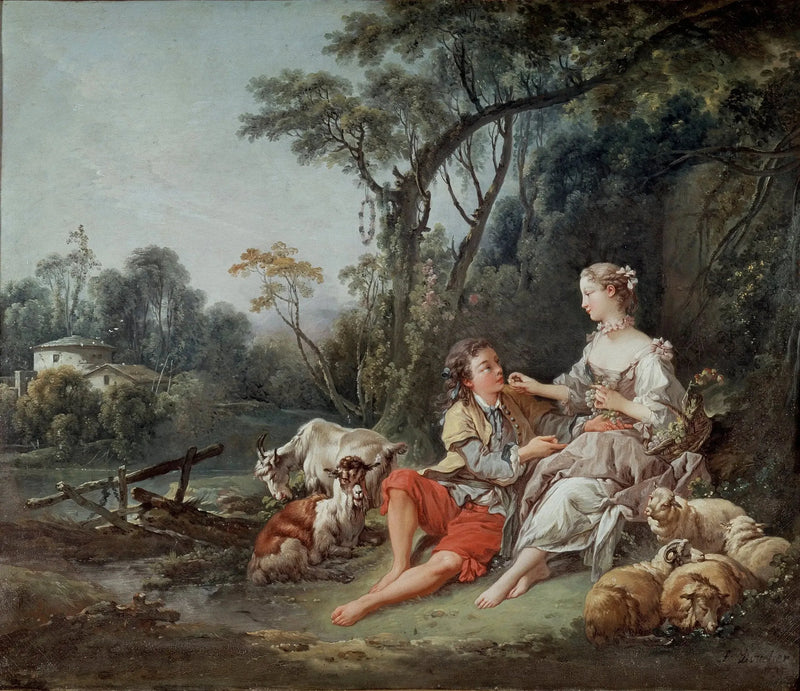 Tänker du på druvor? - François Boucher