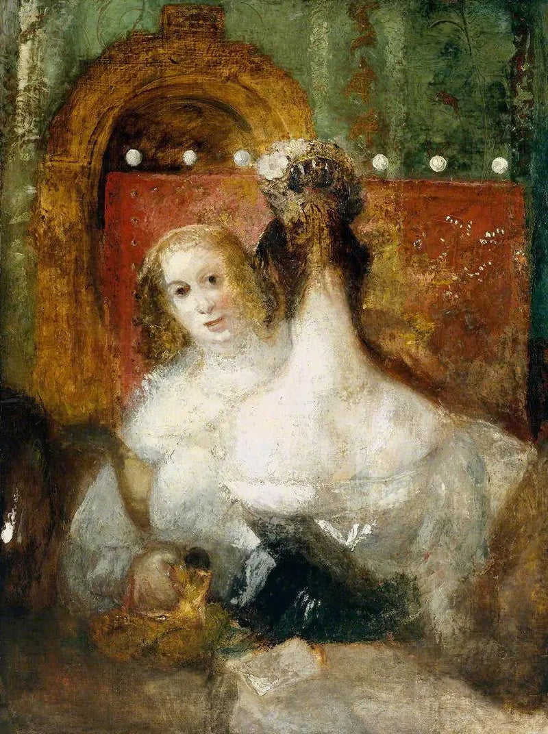 Två kvinnor med ett brev - J. M. W. Turner