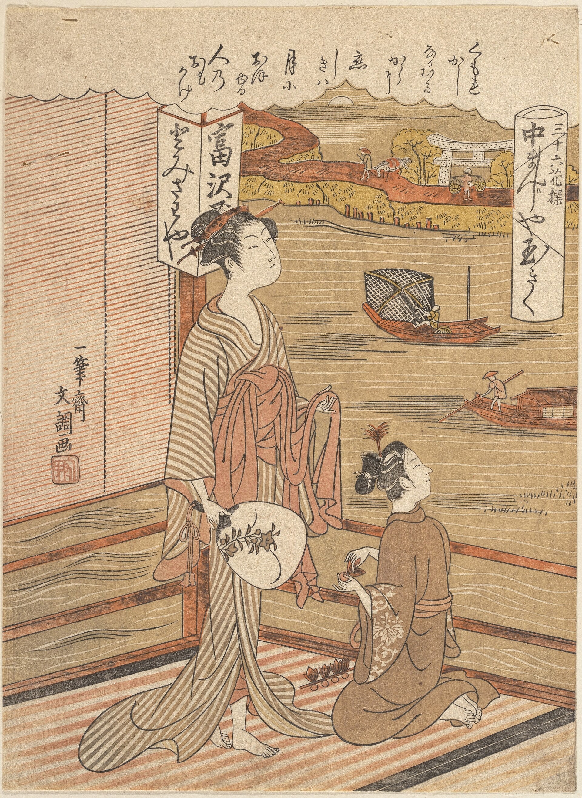 Portrait d’un acteur de kabuki, œuvre de Ippitsusai Bunchō