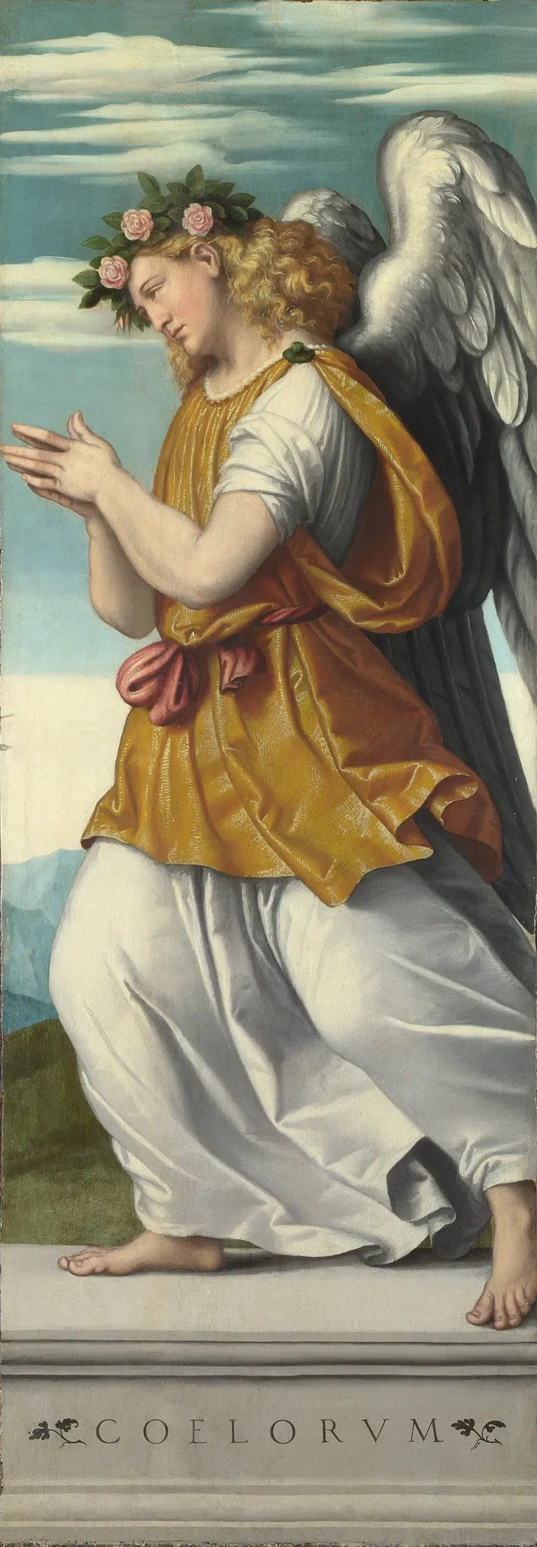 En ängel tillbedjare - Alessandro Bonvicino