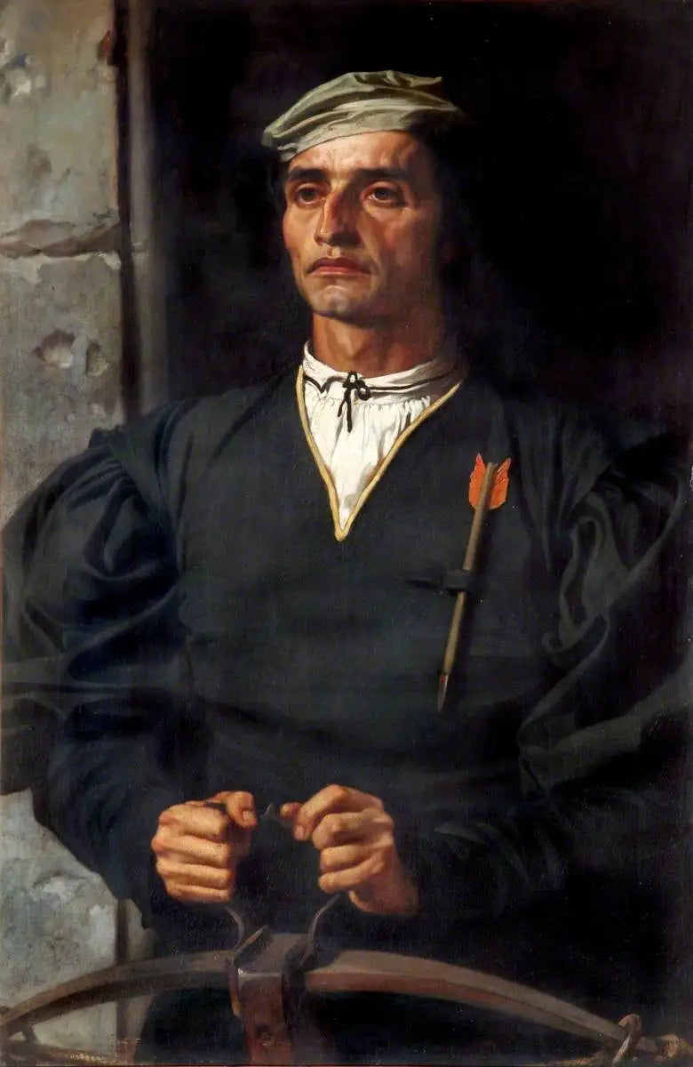En italiensk bågskytt - Frederic Leighton