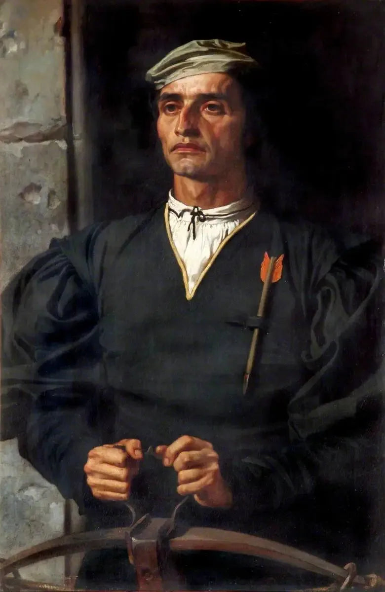En italiensk bågskytt - Frederic Leighton