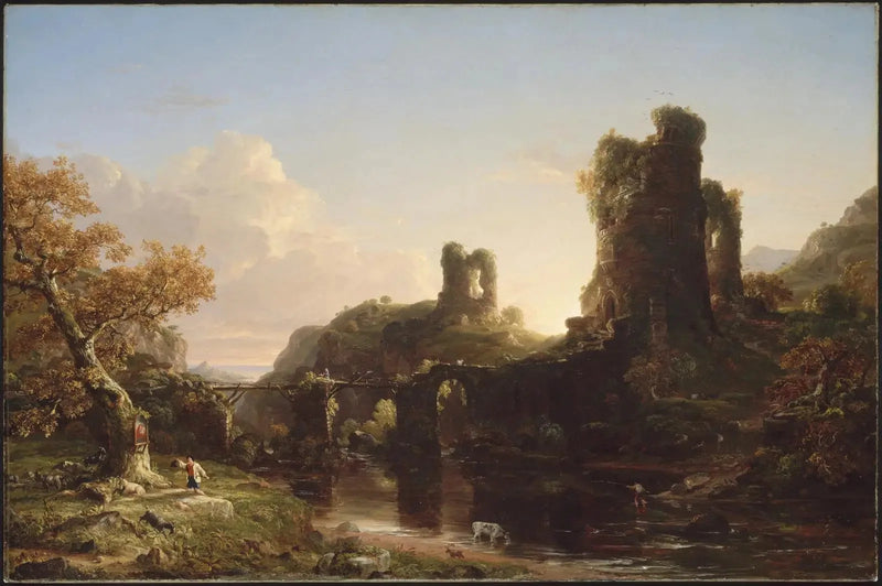 En italiensk höst - Thomas Cole