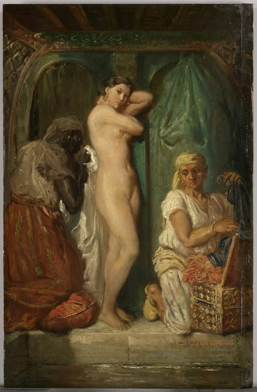 Ett bad i haremet - Théodore Chassériau