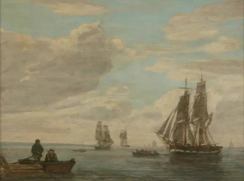 En lugn - Eugène Boudin