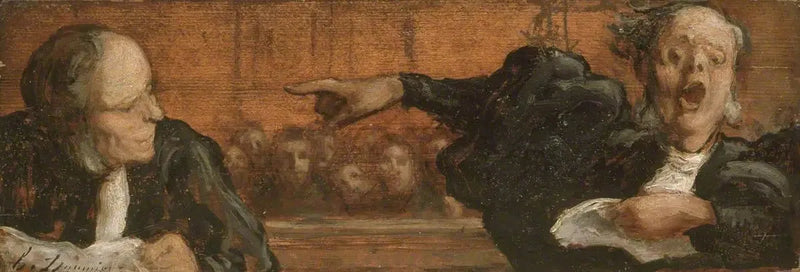 Ett berömt fall - Honoré Daumier