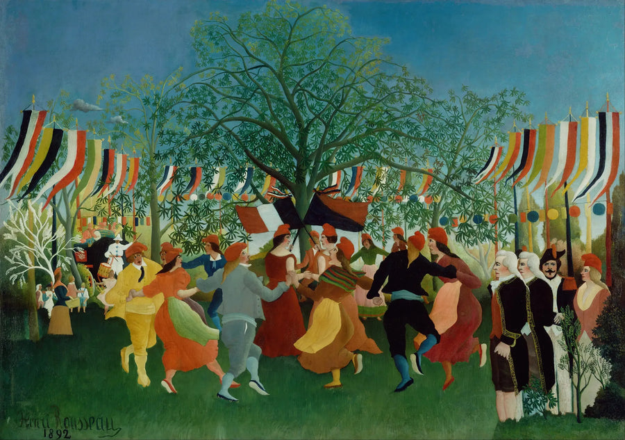 En hundraåring av självständigheten - Henri Rousseau