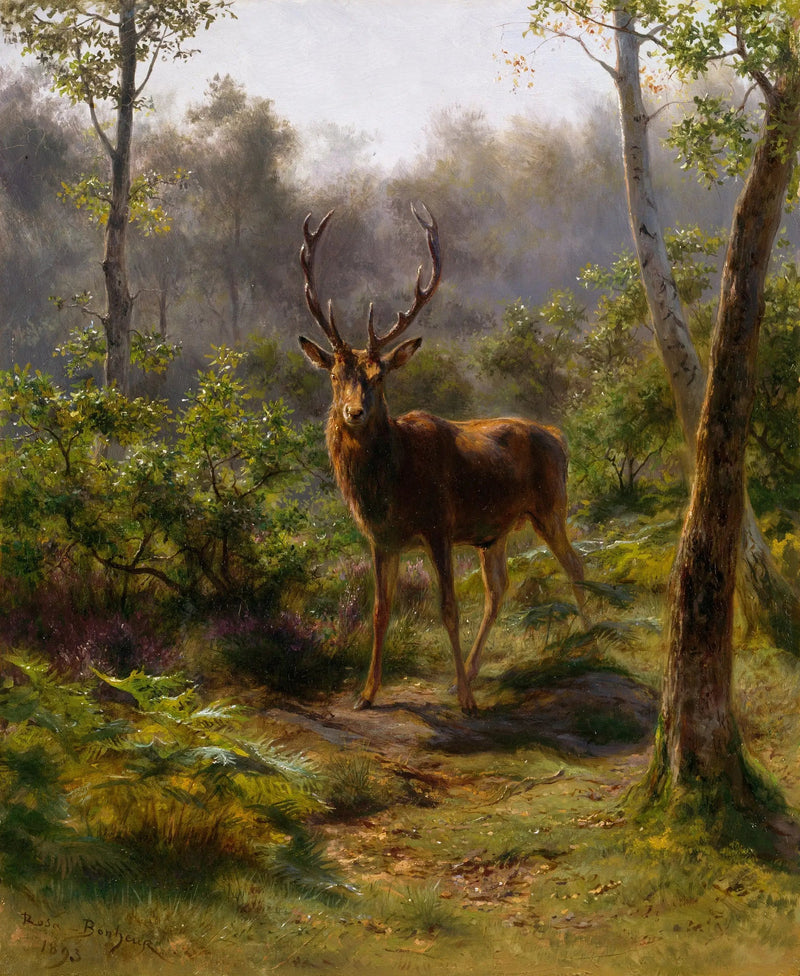 En älg - Rosa Bonheur