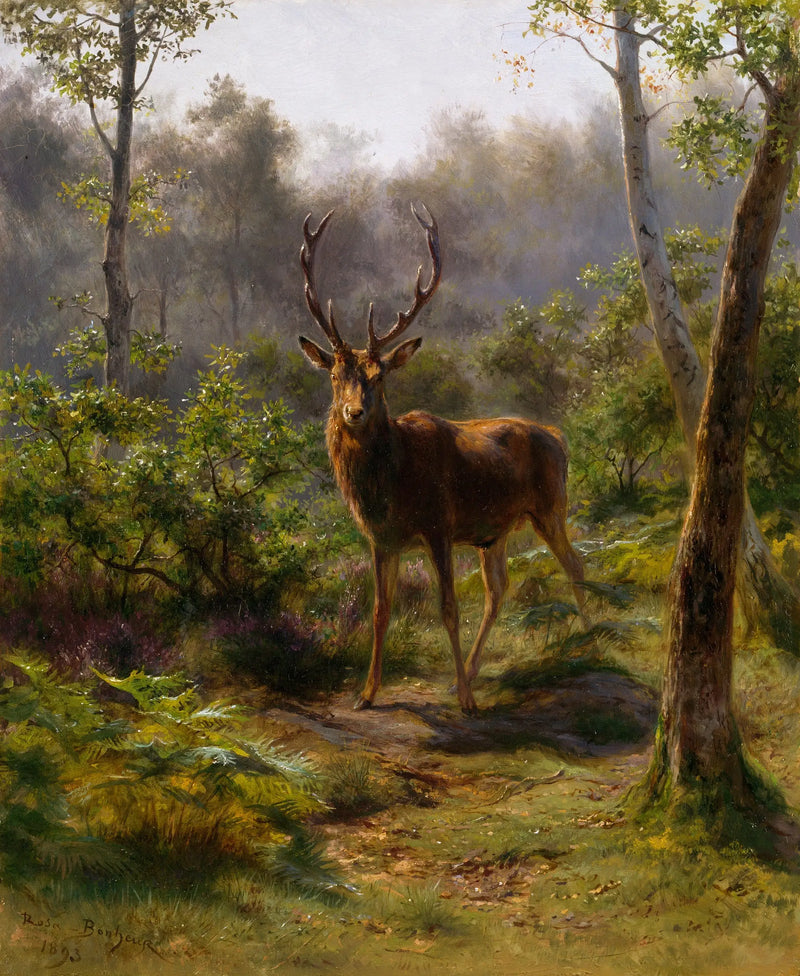 En älg - Rosa Bonheur