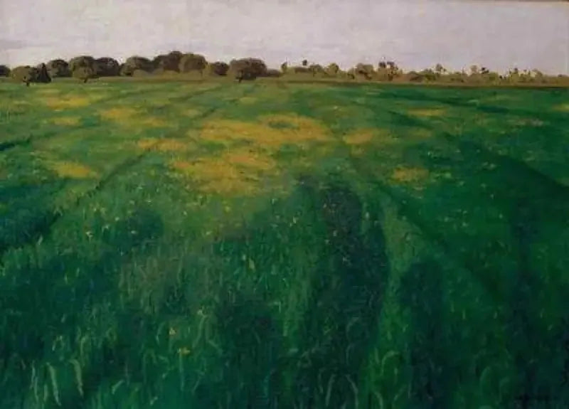 En äng av gröna havre - Félix Vallotton